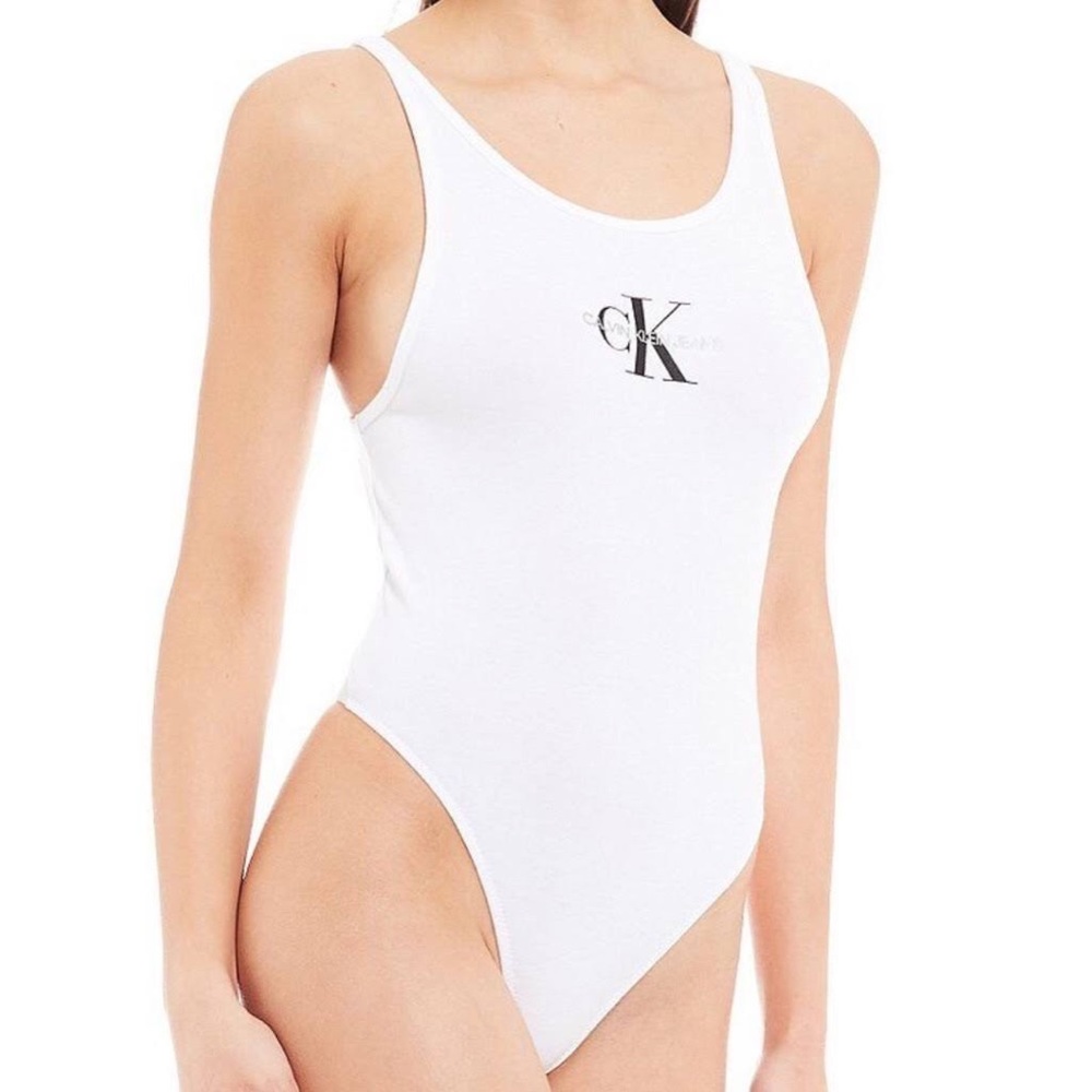 Calvin Klein Monogram Logo Bodysuit